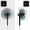 Ventilador Taurus Boreal 16CR Silence 30W 12 Velocidades Silencioso Negro
