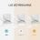 Ventilador de techo Mellerware Brizy Bright 40 W 132 cm LED 6 velocidades