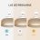 Ventilador de techo Mellerware Brizy Bright Rattan 106 cm LED 6 velocidades