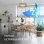 Ventilador de techo Mellerware Brizy Bright Rattan 106 cm LED 6 velocidades