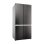 Frigorífico Quatro Portas Haier HCR79F19CNMD Total No Frost 190,5cm 642L C Platina Inox