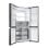 Frigorífico Quatro Portas Haier HCR79F19CNMD Total No Frost 190,5cm 642L C Platina Inox