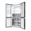 Frigorífico Quatro Portas Haier HCR79F19CNMD Total No Frost 190,5cm 642L C Platina Inox