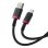 Cable Baseus P10377802U01-01 1m USB-C 60W Charge Rapide Noir Rouge