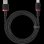 Cable Baseus P10377802U01-01 1m USB-C 60W Charge Rapide Noir Rouge