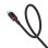 Cable Baseus P10377802U01-01 1m USB-C 60W Charge Rapide Noir Rouge
