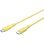 Cable Goobay 77742 USB-C 1,5 m Jaune Silicone Charge Rapide