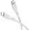 Cable Goobay 77743 USB-C 1,5 m Blanc Charge Rapide Silicone