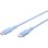 Cable Goobay 77741 USB-C 1,5 m Bleu Charge Rapide Silicone