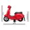 Correpasillos JAMARA Vespa Mini Batterie 4 Räder LED schwarz rot