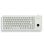 Teclado CHERRY G84-4400 AZERTY com trackball integrado cinzento