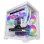 Mars Gaming Mc-view3 Caja  Microatx Cristal Templado Panorámico 3x Ventiladores Argb 120mm Blanco