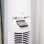 Homcom Ventilador De Torre On Control Remoto 3 Velocidades 3 Modos Blanco