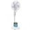 Homcom Ventilador Nebulizador 90w Oscilación De 70° 3 Velocidades Blanco