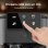 Cafetera Espresso Cecotec Power Espresso Coldbrew Latte Oscuro 1,5L 20 Bares con pantalla táctil y depósito de leche