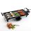 Plancha de Asar Dcook 2000W Antiadherente Negro