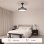 Ventilatore da soffitto InnovaGoods 4 pale LED DC 6 velocità telecomando