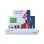 Alfombrilla Hama Football Gruen 220x180 mm Bildoberflaeche Polypropylen