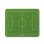 Alfombrilla Hama Football Gruen 220x180 mm Bildoberflaeche Polypropylen