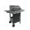 Barbacoa de Gas Hannover Grill Pegaso 3 Fuegos 110x110x46 cm Negro