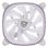 Luftkühlung Nfortec 120mm Atria X White ARGB PWM Lüfter
