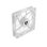 Refrigeração Ar Nfortec 120mm Krater Fan ARGB White PWM 4-pin 12 LEDs