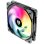 Ventilador suplementar Nfortec Koit 120mm PWM 1700RPM ARGB preto silencioso