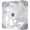 Ventilador suplementar Nfortec Koit 120mm PWM 1700RPM ARGB branco silencioso