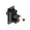 Connecteur Delock 91121 DC 5.5 x 2.5 mm Femelle Mâle Plat Noir