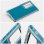 Coque Cool Matrix bleue antichoc pour Samsung Galaxy A26 5G, A17 4G/5G et A18