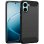 Funda para móvil Cool Carbón Negro Silicona Flexible Ligera para OPPO A6x / A6x 5G / A6k