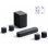 Ultimea Barra de Sonido 7.1ch 330W con Subwoofer 5.25", 4 Altavoces Surround, Bluetooth