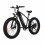 Bicicleta elétrica Pixar Space1 500W 48V 20Ah 26x4 Preta Freio a disco