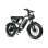Bicicleta Elétrica Maxturn Mx10 500W 48V13.5Ah 20 polegadas Verde