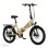 Bicicleta Elétrica Pixar Rusher 250w 48v 12.8ah 20x3 Amarela Freio Disco