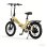Bicicleta Elétrica Pixar Rusher 250w 48v 12.8ah 20x3 Amarela Freio Disco