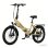 Bicicleta Elétrica Pixar Rusher 250w 48v 12.8ah 20x3 Amarela Freio Disco