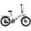 Bicicleta Elétrica Pixar Rusher 250w 48v 12.8ah 20x3 Branca Freio Disco