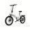 Bicicleta Elétrica Pixar Rusher 250w 48v 12.8ah 20x3 Branca Freio Disco