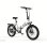 Bicicleta Elétrica Pixar Rusher 250w 48v 12.8ah 20x3 Branca Freio Disco