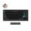 Teclado Keychron Q1 Ultra magnético 75% con switches Silk POM Red Linear y RGB