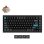 Teclado Keychron Q1 Ultra 75% com switches Silk POM Red Linear e RGB