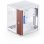Case Jonsbo Tk-0 Bianco Mini-ITX Legno Noce Gestione Cavi