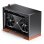 Torre Jonsbo T9 Preto Mini-ITX Alumínio Nogueira Riser PCIe 4.0