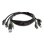 Cable KVM StarTech HDMI Doble 1,8 m USB 2.0 Audio 3.5 mm Universalmente Compatible