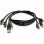 Cable KVM StarTech HDMI Doble 1,8 m USB 2.0 Audio 3.5 mm Universalmente Compatible