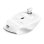 Souris Trust Niven RF Wireless Bluetooth 3200DPI Blanc USB-C 7 Boutons