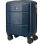 Tandem Palma Maleta Cabina Expandible 30l Abs Azul Marino Ruedas 360º Cerradura Combinación