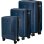 Tandem Palma Set 3 Maletas Expandibles Abs Cabina 41l Mediana 68l Grande 76l Ruedas 360