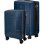Tandem Set 2 Maletas Rígidas Expandibles Cabina 30 L Y Mediana 41 L Ruedas Dobles 360º Azul Marino